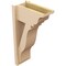 Ekena Millwork 7 1/2-in W x 14-in D x 26-in H Funston Trad Rough Cedar Woodgrain TimberThane Outlooker, Primed Tan OUTUR075X14X26FST04RCPR - alternate 3